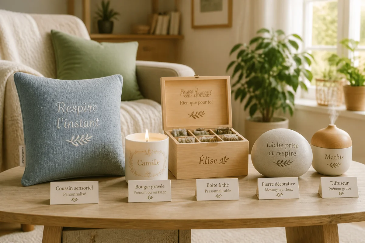 Cadeaux personnalisés anti stress pour la maison